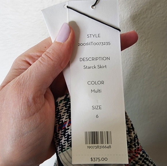 Veronica Beard Strack Mini Skirt 6 NWT - Picture 5 of 8